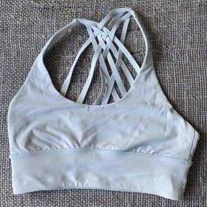 lululemon Free To Be Wild Long Line Blue Haze